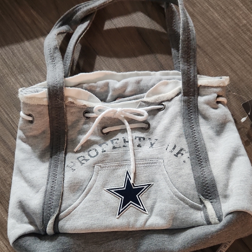 NFL Gray Tote Bag with Star Emblem